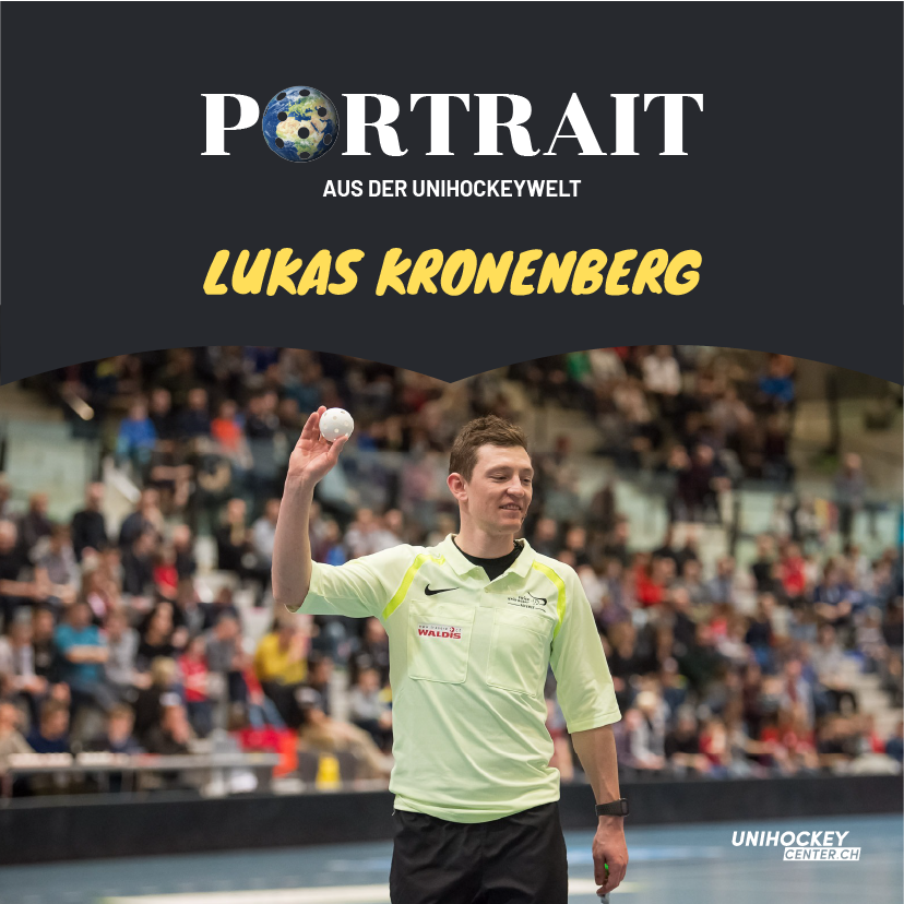 Lukas Kronenberg Swiss Unihockey Schiedsrichter