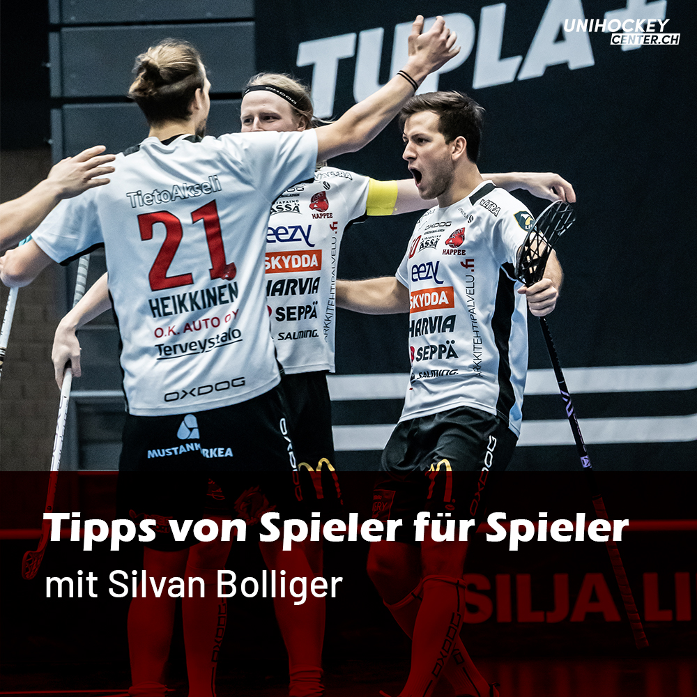 Silvan Bolliger Spieler von Happee Floorball (FIN)