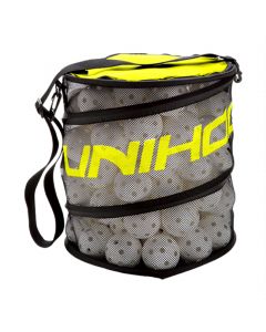 Unihoc Balltasche Flex schwarz/neon gelb - unihockeycenter.ch
