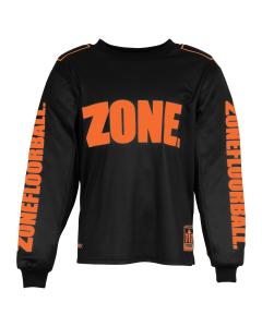 Zone Goalie Sweater UPGRADE SW black/lava orange - unihockeycenter.ch