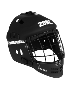 Zone Goaliemaske UPGRADE junior black/silver - unihockeycenter.ch