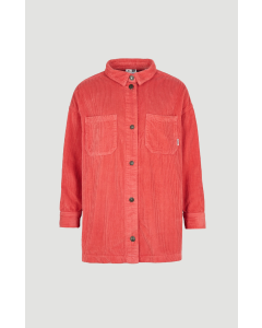 O'Neill Cord Over Shirt red orcher - unihockeycenter.ch