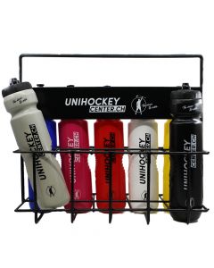 UHC Trinkflaschehalter inkl. 10 Trinkflaschen - unihockeycenter.ch