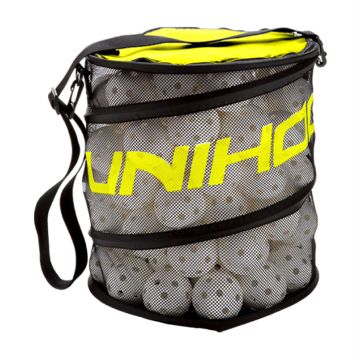 Unihoc Balltasche Flex schwarz/neon gelb