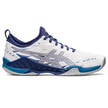 Asics Blast FF 3 Men white/deep ocean