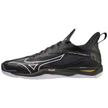 Mizuno Wave Mirage 4 Black Oyster/White/MP Gold