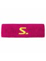 Salming Headband Knitted pink/gelb