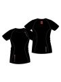 ZeroPoint Power Compr. T-Shirt Women schwarz/korall