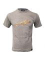 Unihockeycenter.ch T-Shirt grau-gold
