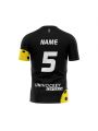 UHC Trainingshirt V20 schwarz/gelb Rückseite