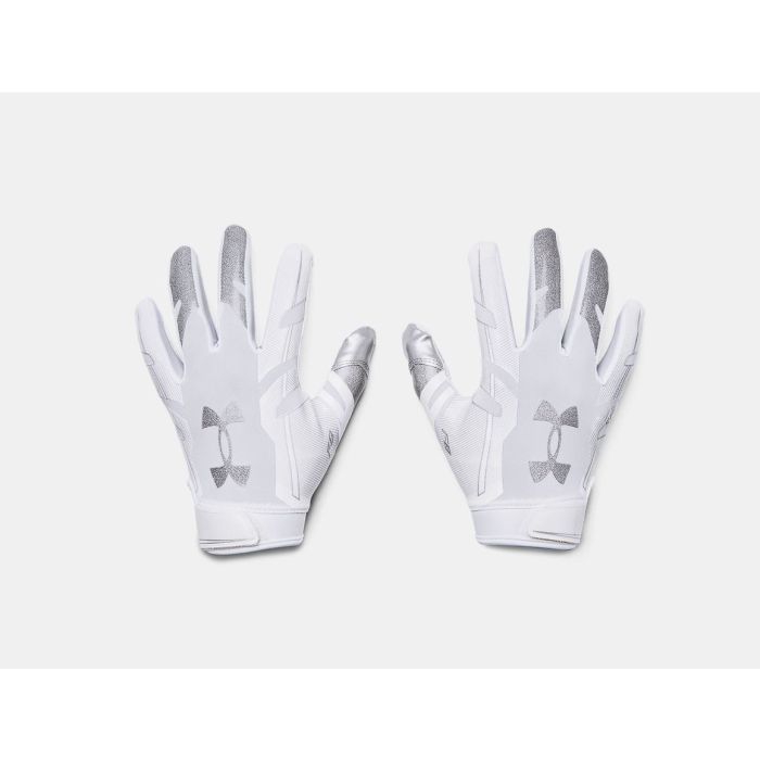 Under Armour TH Handschuh F8 white / metallic silver Under Armour TH Handschuh F8 white / metallic silver