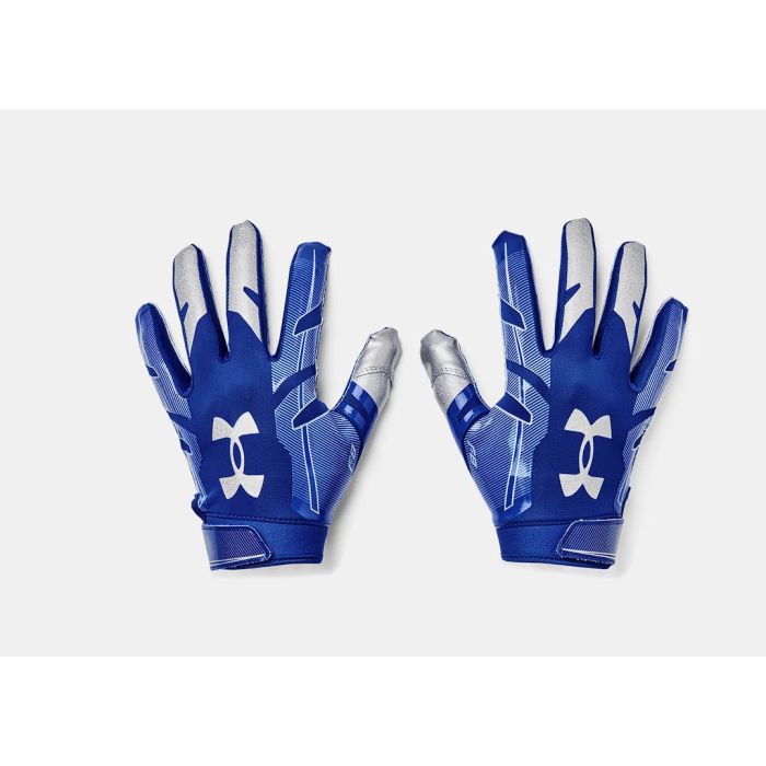 Under Armour TH Handschuh F8 royal / metallic silver