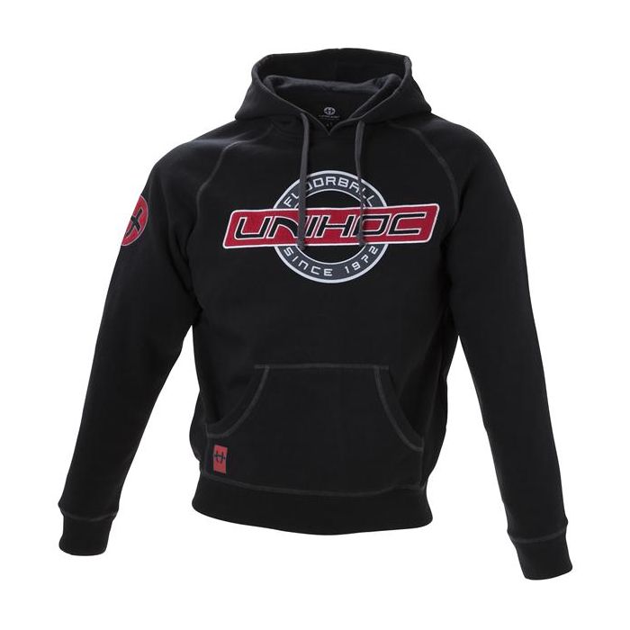 Unihoc Hood Denver schwarz  JR