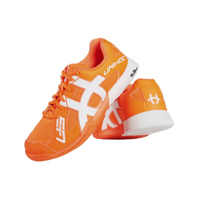 Unihoc U3 Speed NXT Men orange/weiss Seitlich