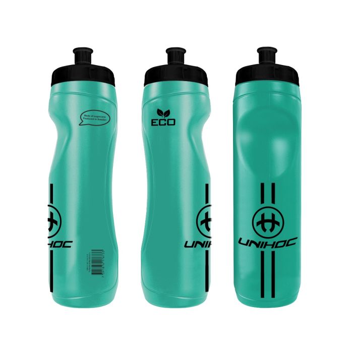 24238	Wasserflasche ECO türkis/schwarz 0.9L
