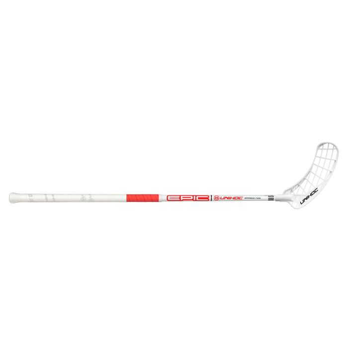 Unihoc EPIC Bamboo 29 weiss/neon rot Unihoc EPIC Bamboo 29 weiss/neon rot