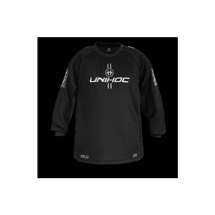 Unihoc Sweater Alpha Evolab Schwarz/silber Unihoc Sweater Alpha Evolab Schwarz/silber