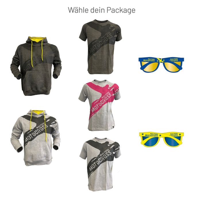 Motocross Malters Shirt + Hoodie inkl. Sonnenbrille Package Motocross Malters Shirt + Hoodie inkl. Sonnenbrille Package