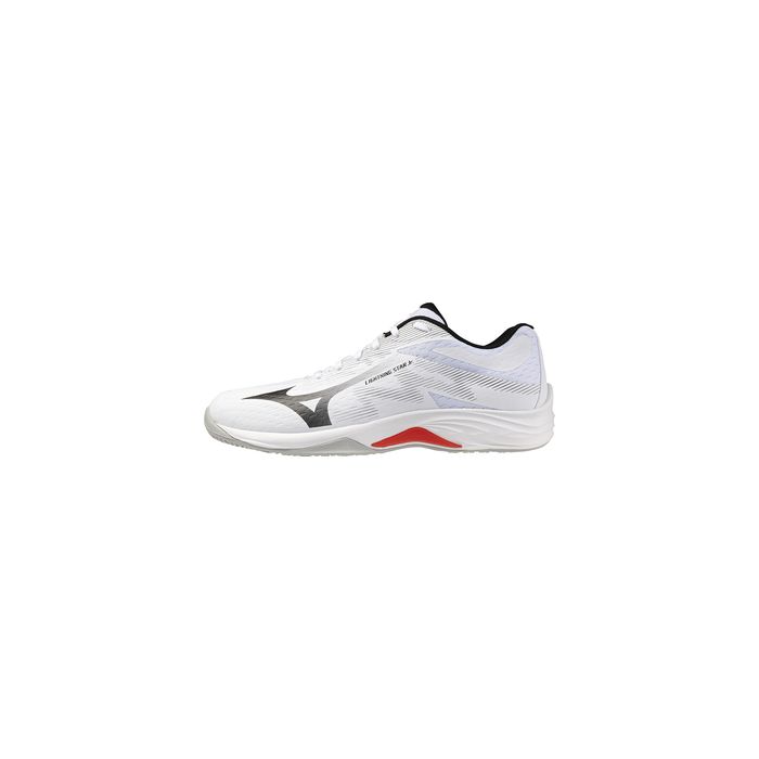Mizuno LIGHTNING STAR Jr white/black/fiery red V1GD2603.59