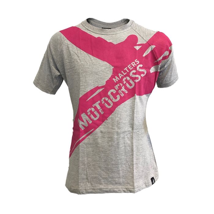 Motocrossmalter T-Shirt Women grau Motocrossmalter T-Shirt Women grau