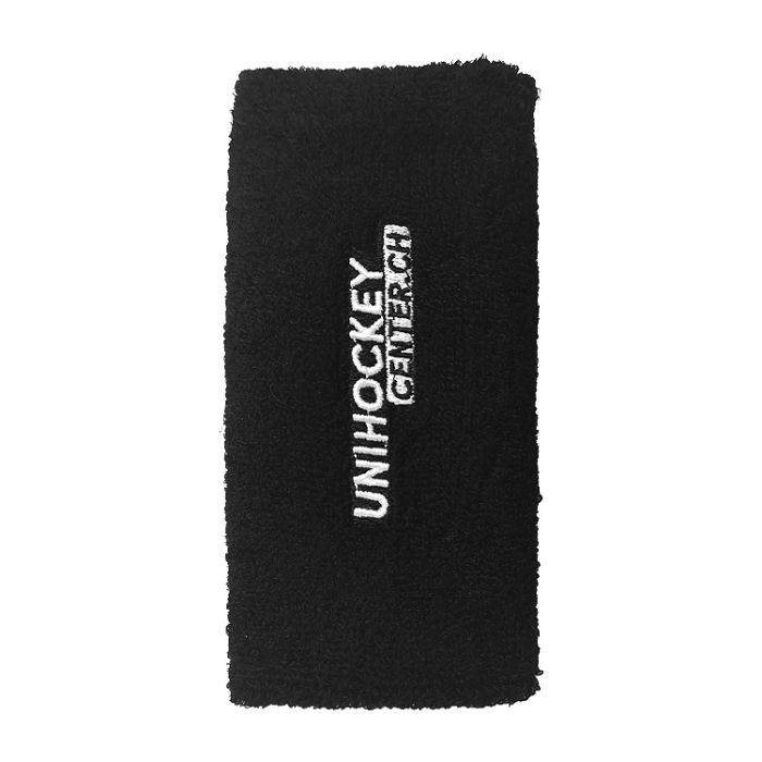Unihockeycenter Schweissband 14x8cm schwarz Unihockeycenter Schweissband 14x8cm schwarz