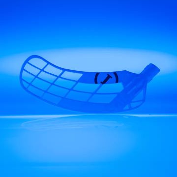 Salming Q1 Schaufel Endurance, The NEON blue