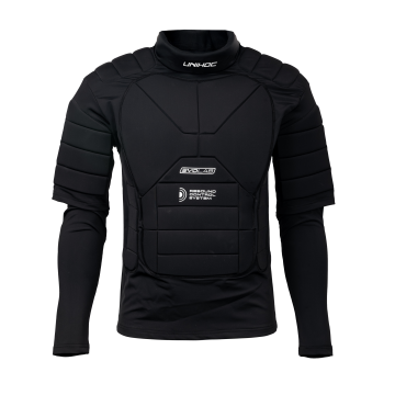 Unihoc - Goalie T-shirt EVOLAB longsleeve schwarz