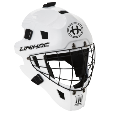 Unihoc Inferno 44 Goaliemaske-weiss/schwarz-Onesize