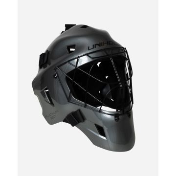 UNIHOC Goalie Mask EVOLAB Platinum Edition graphite/black