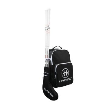 Unihoc Rucksack TACTIC (mit Stockhalterung) -schwarz/weiss-20 Liter