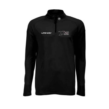 Unihoc T-shirt UNIHOC CLASSIC longsleeve schwarz Vipers