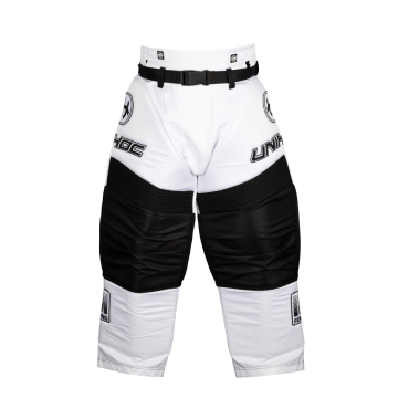 Unihoc Goaliehose INFERNO all white