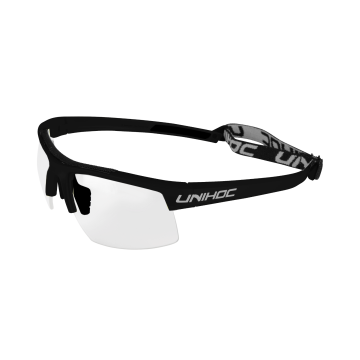 Unihoc Brille Energy junior schwarz/silber