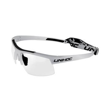 Unihoc Brille Energy senior weiss/silber