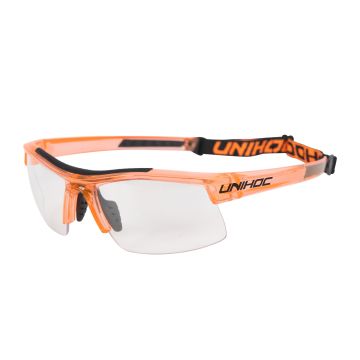 Unihoc Brille ENERGY Kids-orange/schwarz-Kids