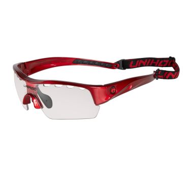 Unihoc Victory rot/schwarz Junior Schutzbrille