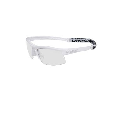 Unihoc Schutzbrille ENERGY kids all white