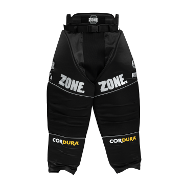 Zone Floorball - Goalie pants UPGRADE PRO4 SW black/silver 