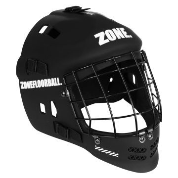Zone Goaliemaske UPGRADE junior black/silver