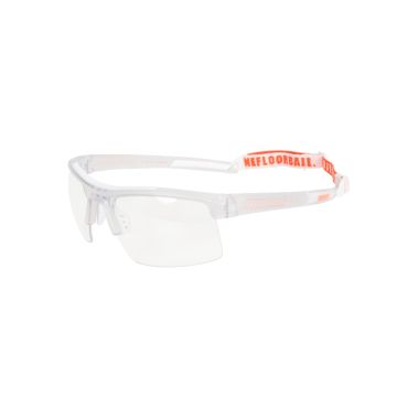 Zone Schutzbrille Protector transparent/lava Senior