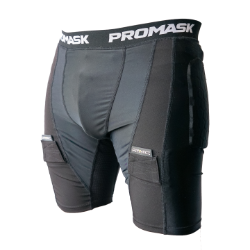 ProMask APEX Goalie Shorts schwarz