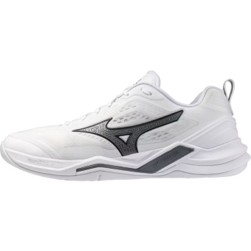 Mizuno WAVE STEALTH ELITE white/metallic gray-