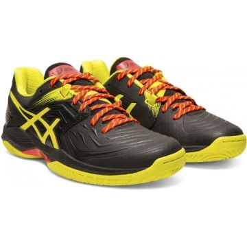 Asics BLAST FF Damen-schwarz/gelb-37.5
