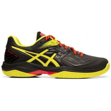 Asics BLAST FF Damen-schwarz/gelb Seite