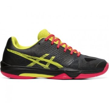 Asics GEL-FASTBALL 3 Damen-schwarz/gelb-37.5