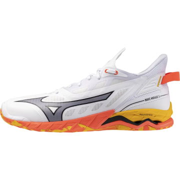 Mizuno WAVE MIRAGE 5 white/fiery coral 2/citrus-40 