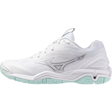 Mizuno WAVE STEALTH 6 white/blue tint