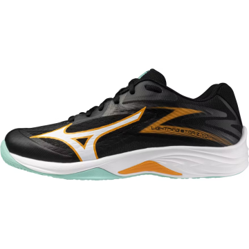 Mizuno LIGHTNING STAR Z7 Jr Indoor black/tangelo/ice green
