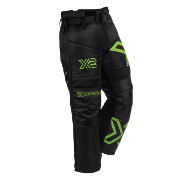 Oxdog X2 GOALIE PANTS JR Schwarz/Grün-110/120