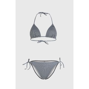O'Neill Essentials Capri - Bondey Bikini Set black simple stripe